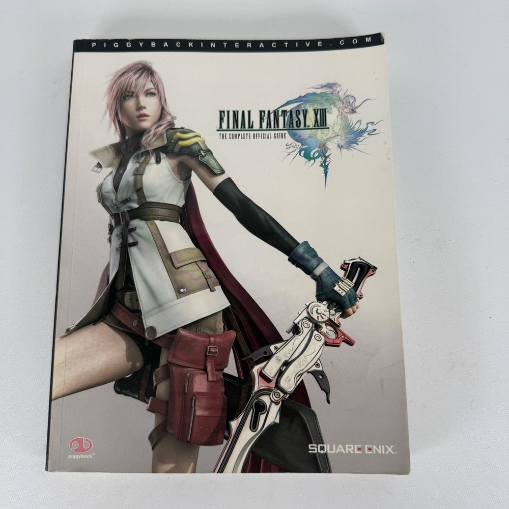Final Fantasy 13 (XIII) The Complete Official Strategy Game Guide Book